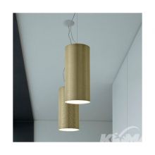 Alumax oprawa wisząca 1x23W E27 średnica 25cm złota
